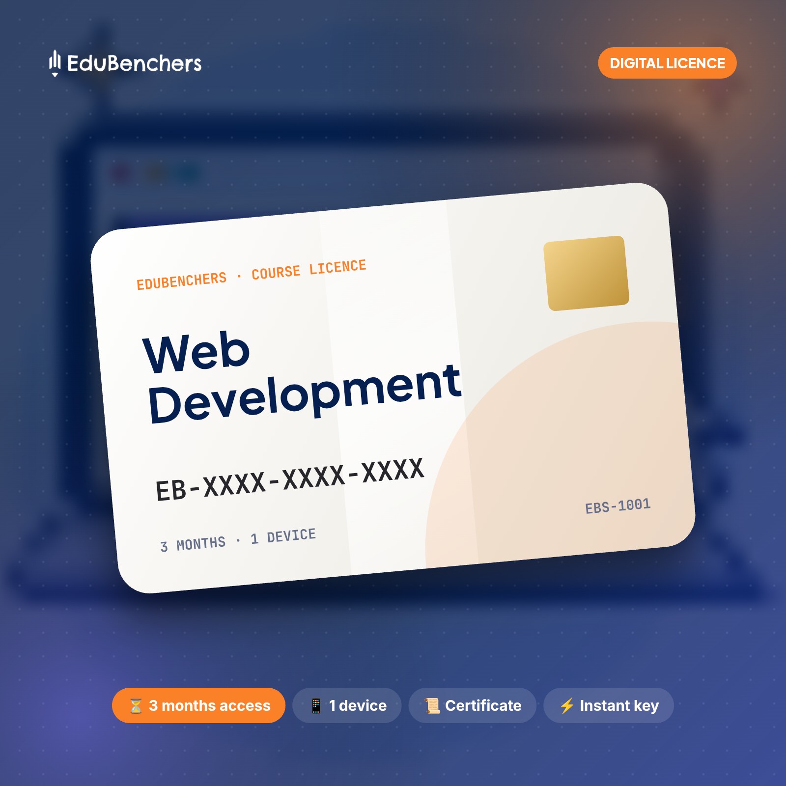 Web Development — 3-Month Licence