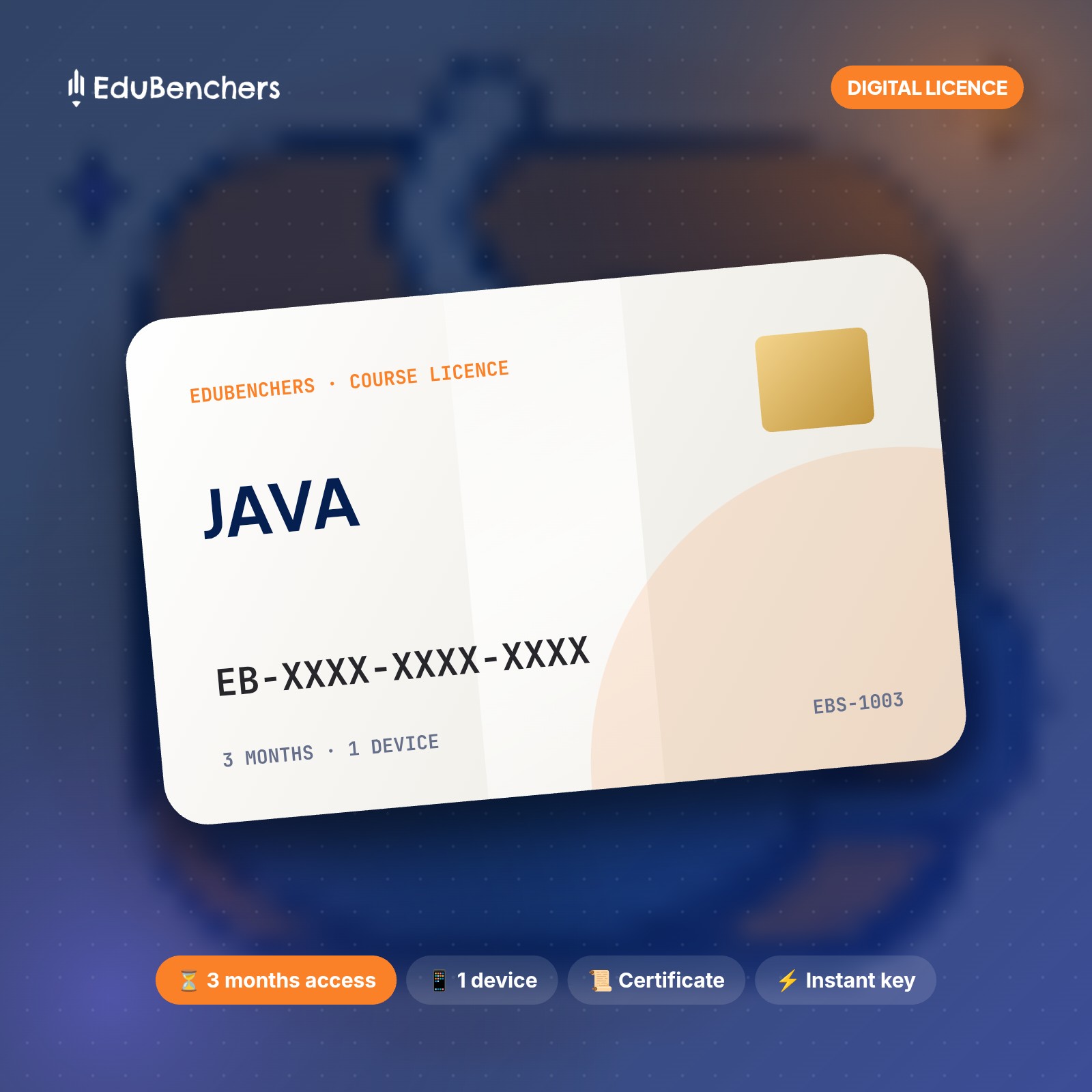 JAVA — 3-Month Licence